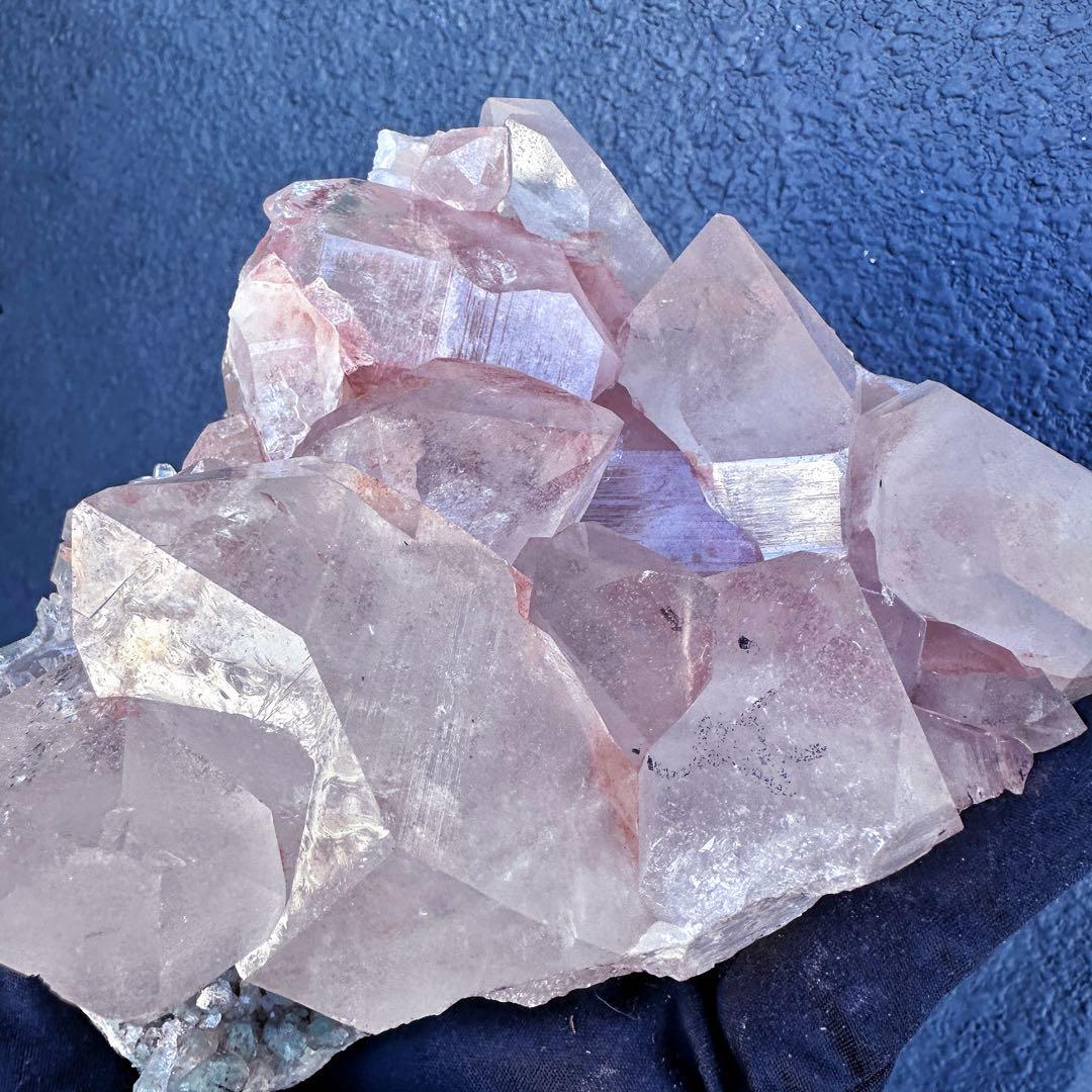 希少❗️高級品 ❗虹入り☆超綺麗♡超強いパワー ヒマラヤ水晶 クラスターA1483