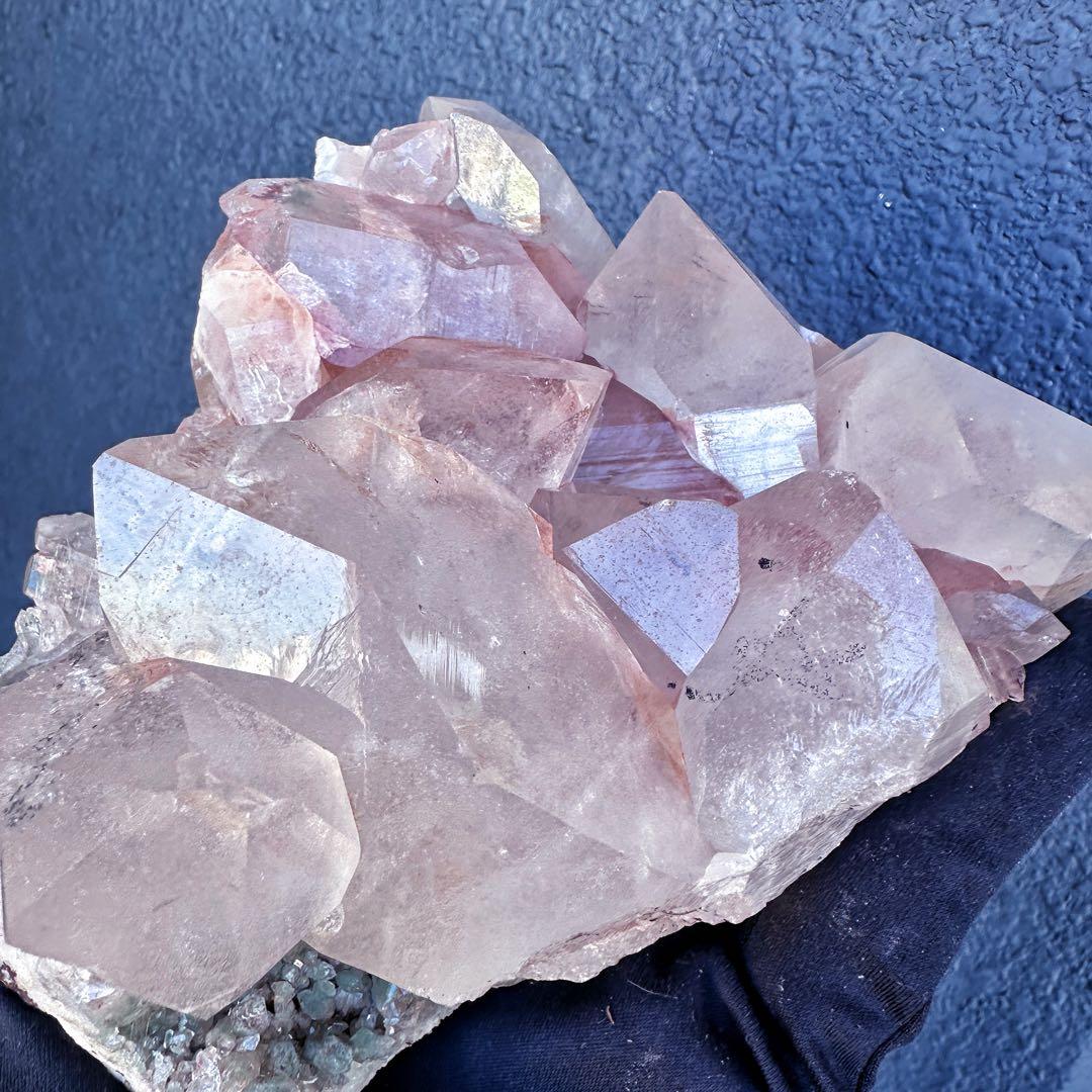 希少❗️高級品 ❗虹入り☆超綺麗♡超強いパワー ヒマラヤ水晶 クラスターA1483