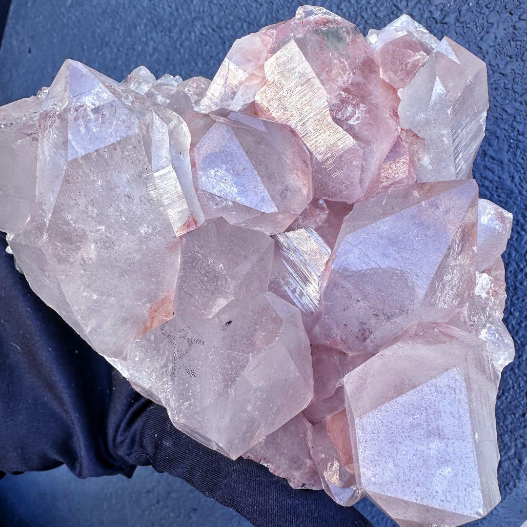 希少❗️高級品 ❗虹入り☆超綺麗♡超強いパワー ヒマラヤ水晶 クラスターA1483