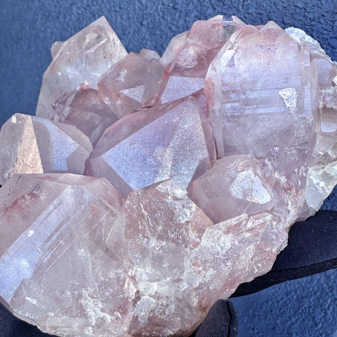 希少❗️高級品 ❗虹入り☆超綺麗♡超強いパワー ヒマラヤ水晶 クラスターA1483