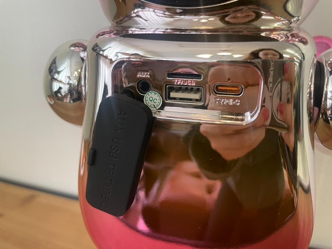 Bluetooth スピーカー USB ピンク ワイヤレス KAWS カウズ - メルカリ