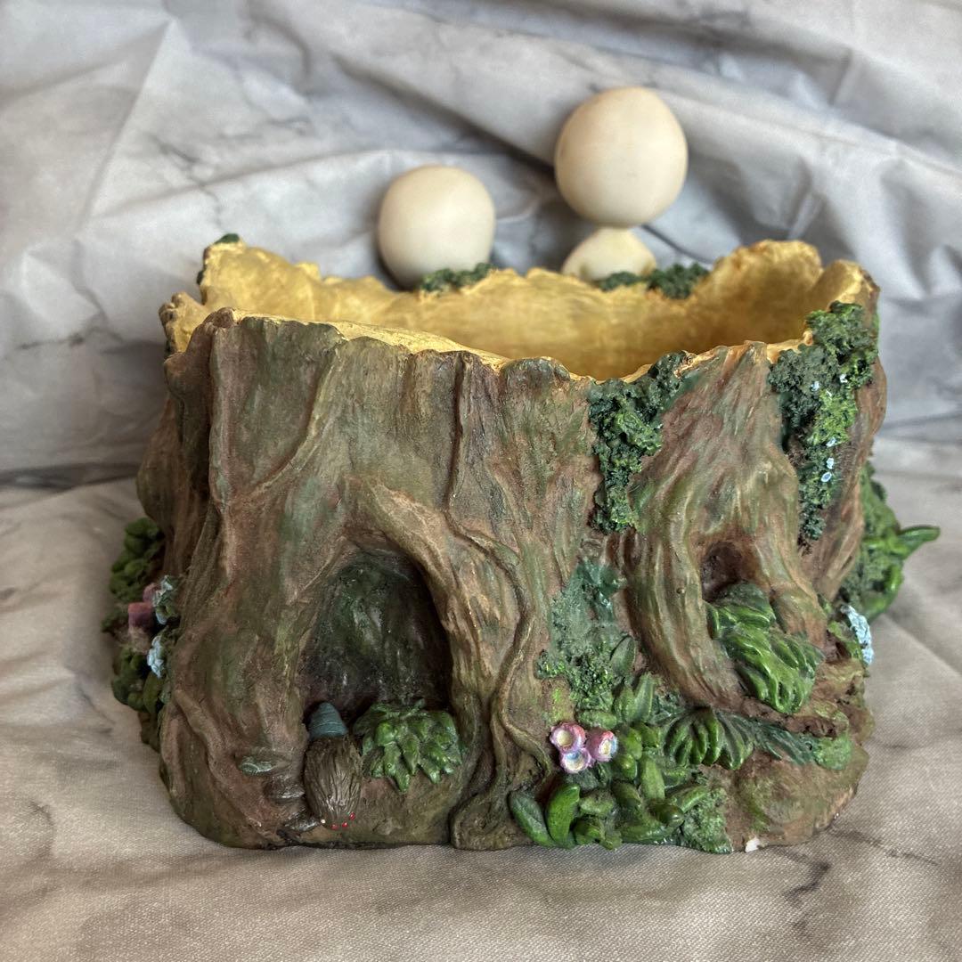 [廃盤レア品] もののけ姫コダマの住処　ジブリ　ガーデニング・プランター