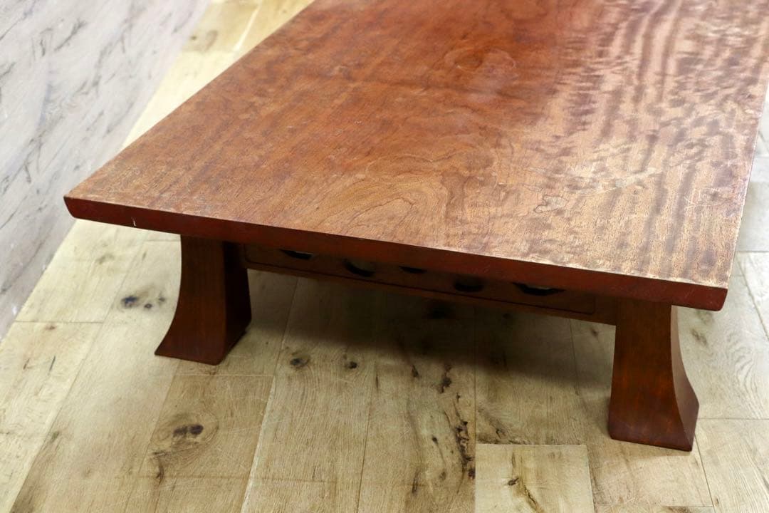 GMIH159○花梨 唐木 座卓 センターテーブル リビングテーブル ローテーブ