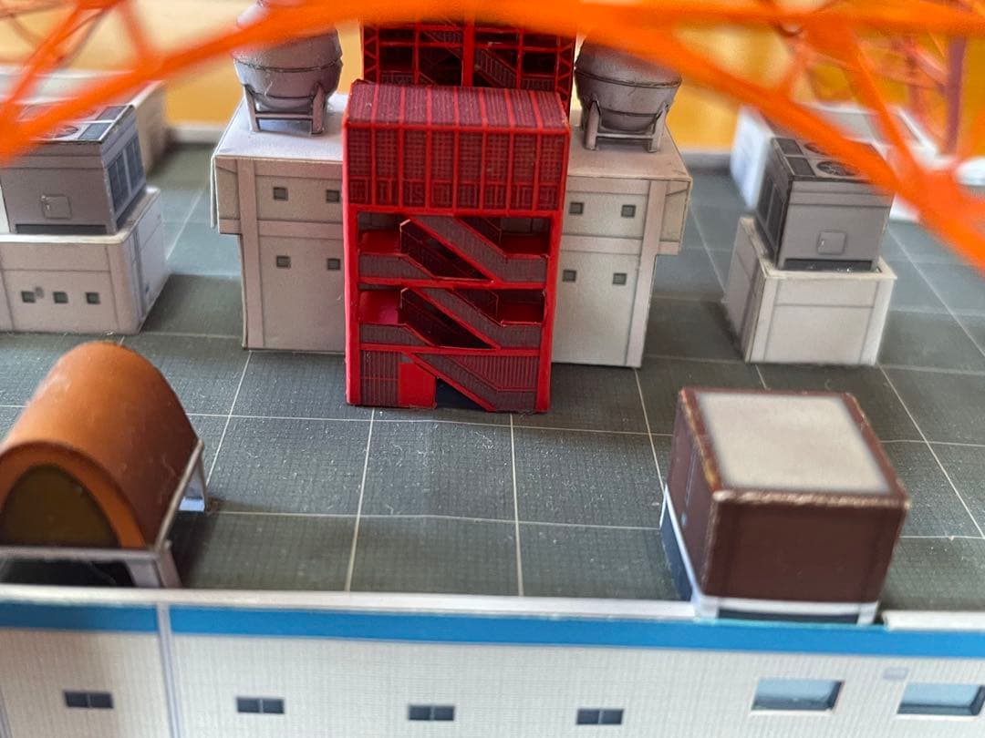 東京タワーペーパークラフト完成品1/500スケール 模型 プラモ ランド