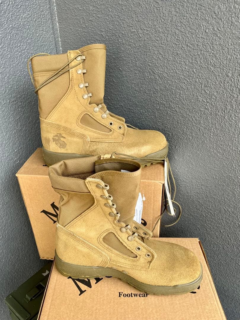 米軍放出未使用McRae USMC コンバットブーツ 8.5R(26.5)ラスト