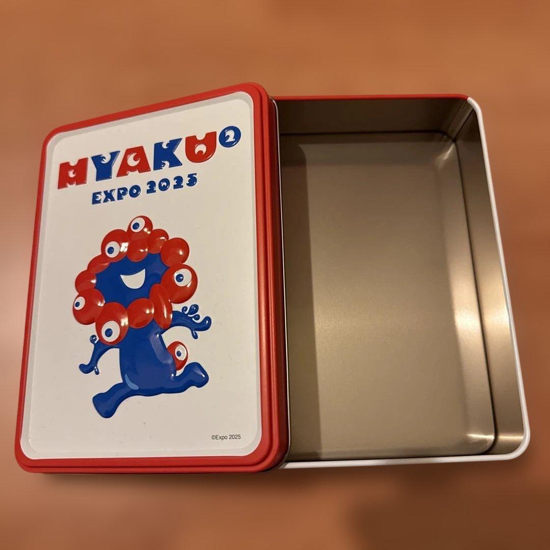 空き缶》 大阪万博 Expo 2025 会場限定品 ミャクミャク 風月堂 - メルカリ