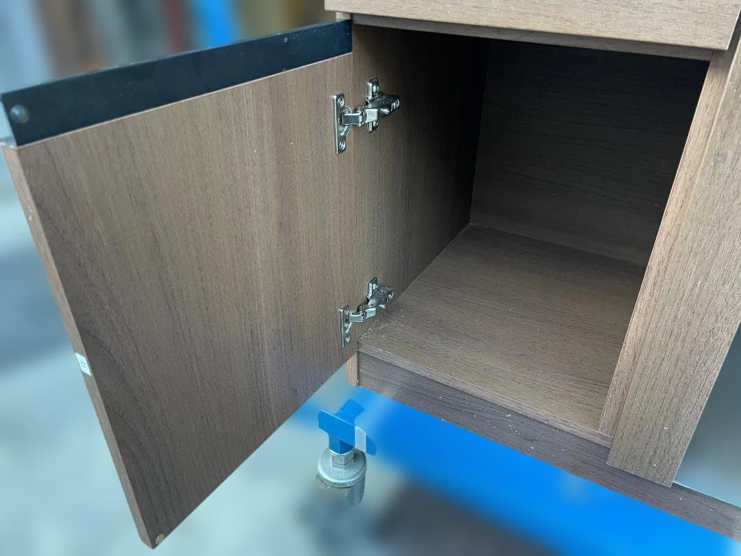 ★ キッチン 収納 ニトリ レンジ台 フォルム N RE9060G MBR