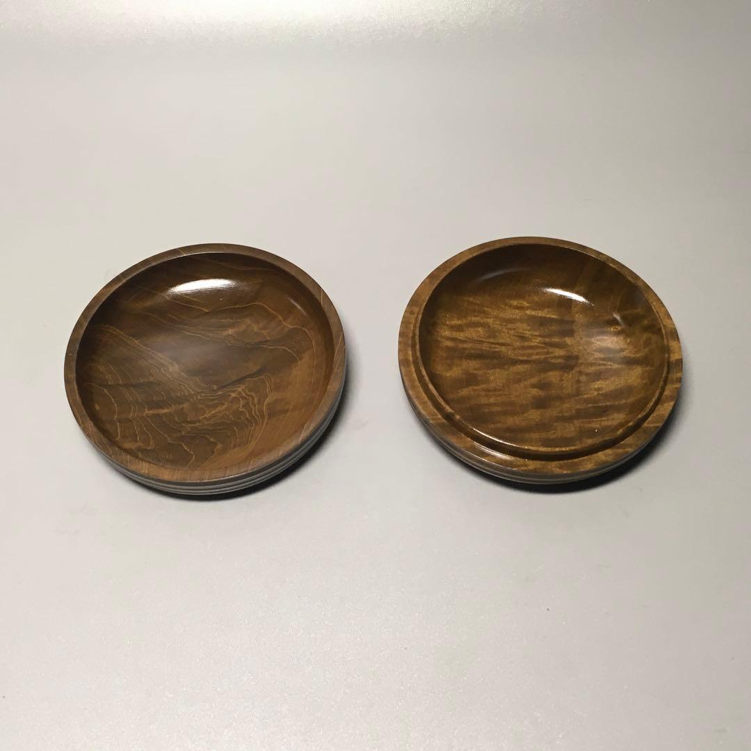 朴木ミニ食蘢小物入れ香合 朴木 上杢 ミニ食蘢 小物入れ 香合