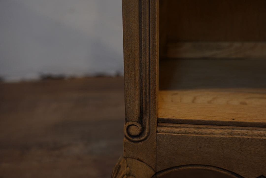 フランス　アンティーク　キャビネット　棚　シェルフ