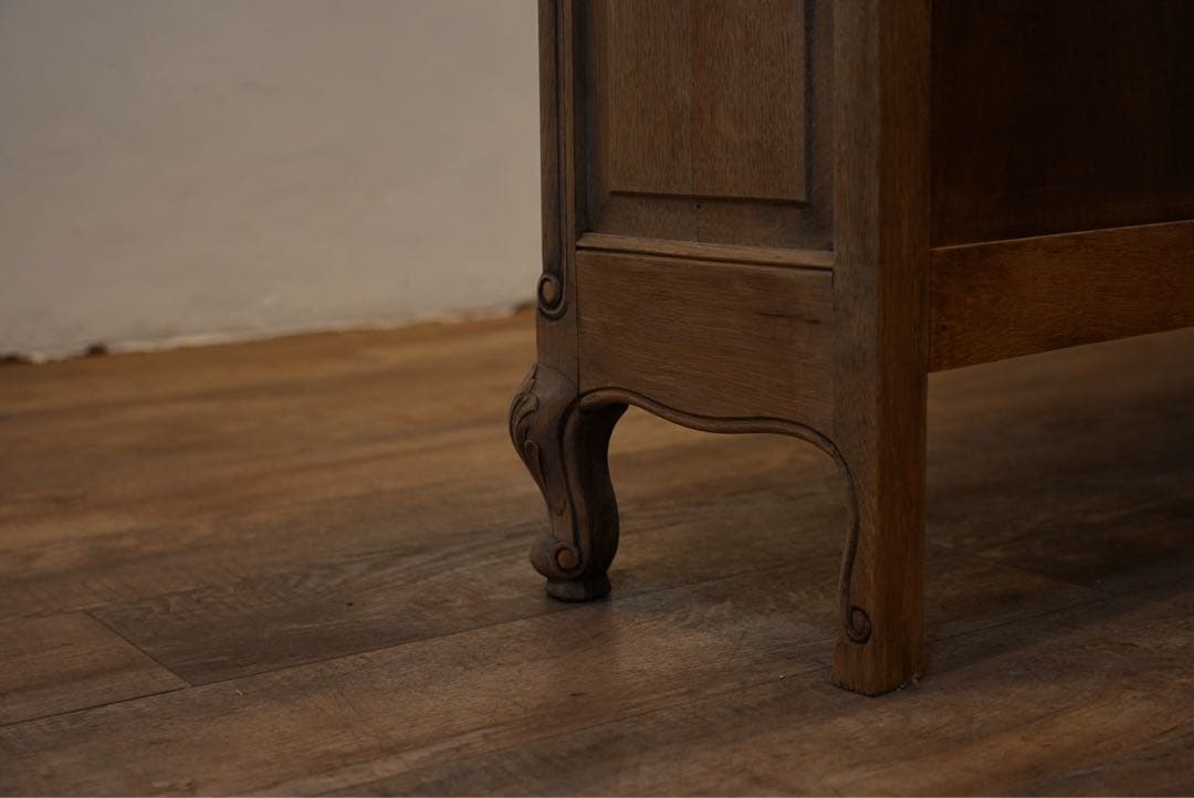 フランス　アンティーク　キャビネット　棚　シェルフ