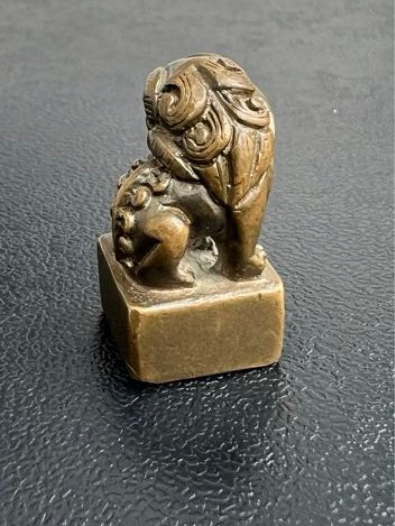 文房具、印材　古銅製