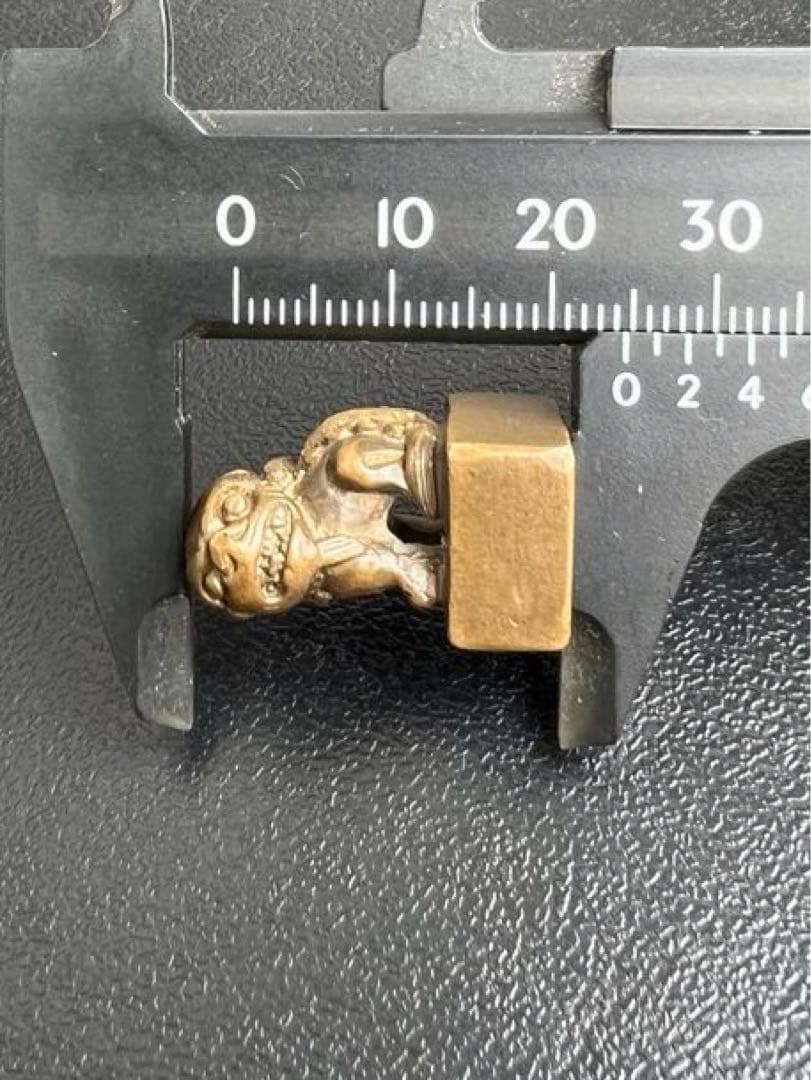 文房具、印材　古銅製