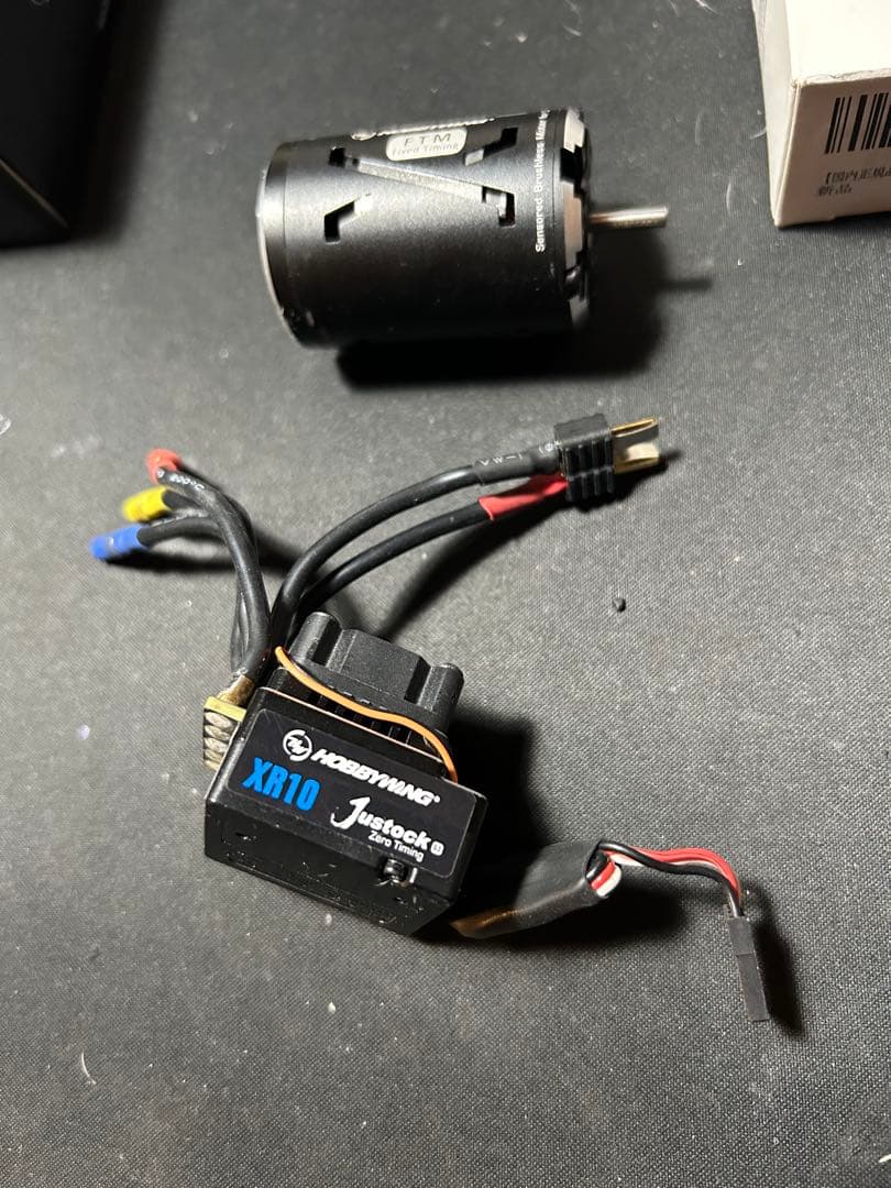 ホビーラジコン HOBBYWING Justock 17.5T COMBO-XR10 ESC