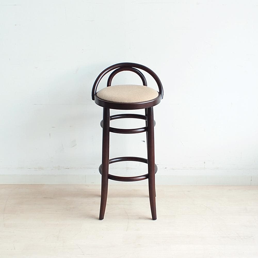 秋田木工 No2091 曲木のスツール A IDC大塚 ブナ材 ZR24045