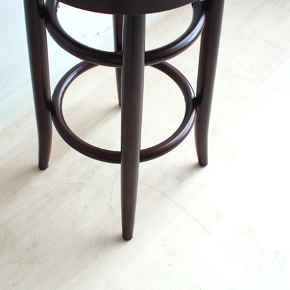 秋田木工 No2091 曲木のスツール A IDC大塚 ブナ材 ZR24045