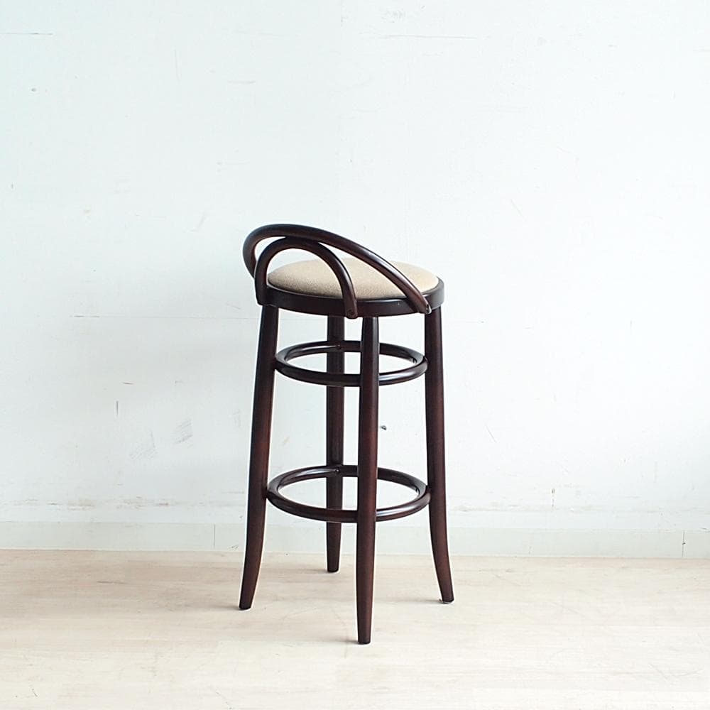 秋田木工 No2091 曲木のスツール A IDC大塚 ブナ材 ZR24045