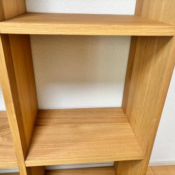 無印良品 スタッキングシェルフセット・３段×２列・オーク材