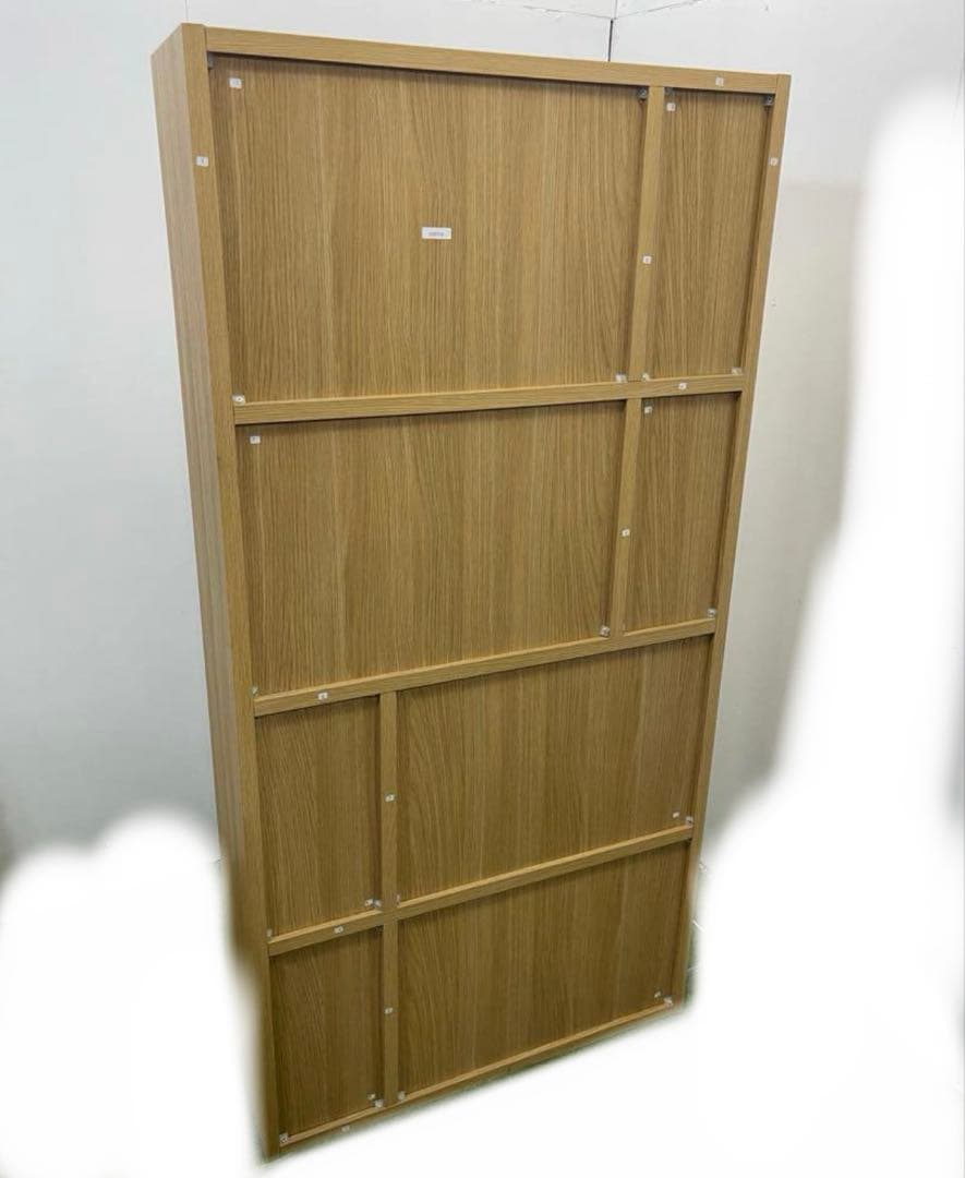 unico「TIILI」オープンシェルフ 4段 ナチュラル 本棚 収納