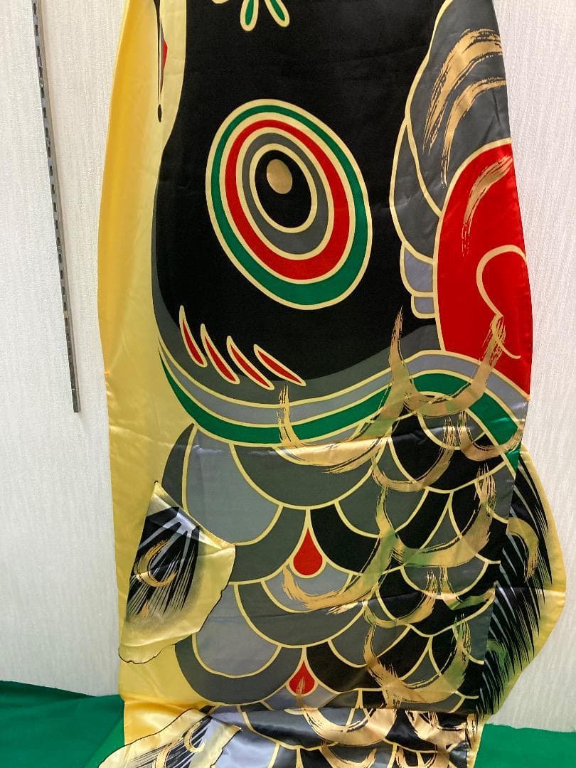 SKO75 鯉のぼり単品３m　 黒鯉　 単品鯉のぼり３m 　お父さん鯉　黒