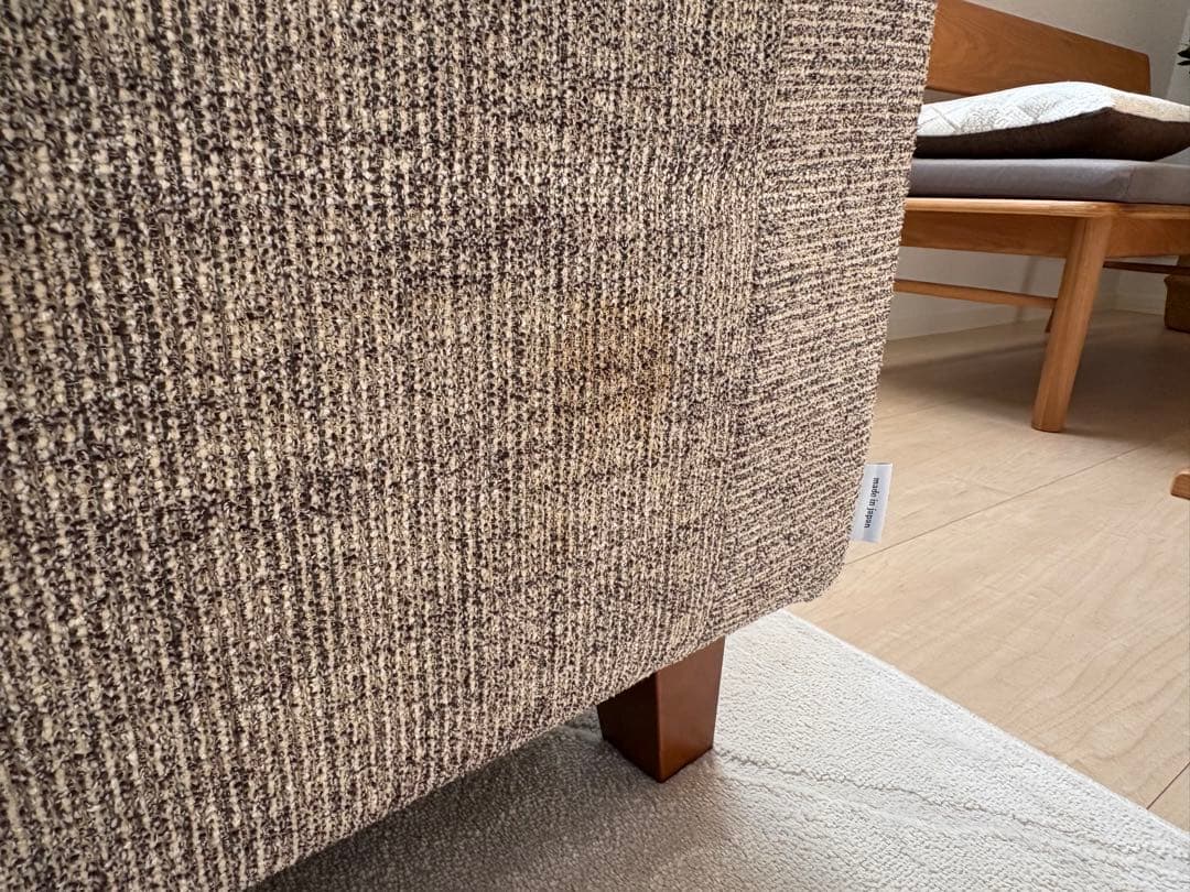 FLANNEL SOFA / ANTOS 3人掛け ライトグレー