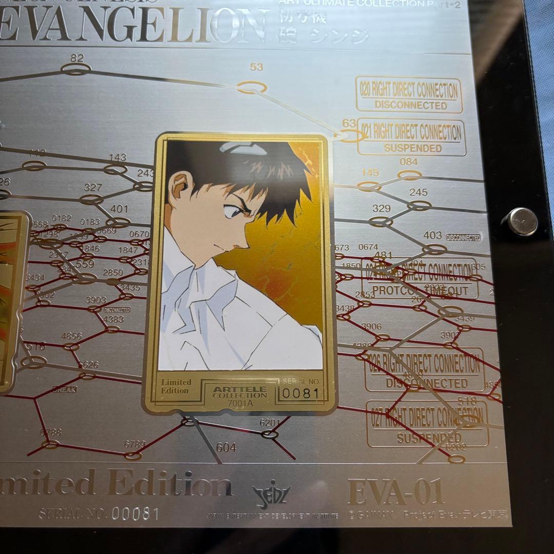 希少 レア エヴァンゲリオン 限定 トレーディングカード シリアル
