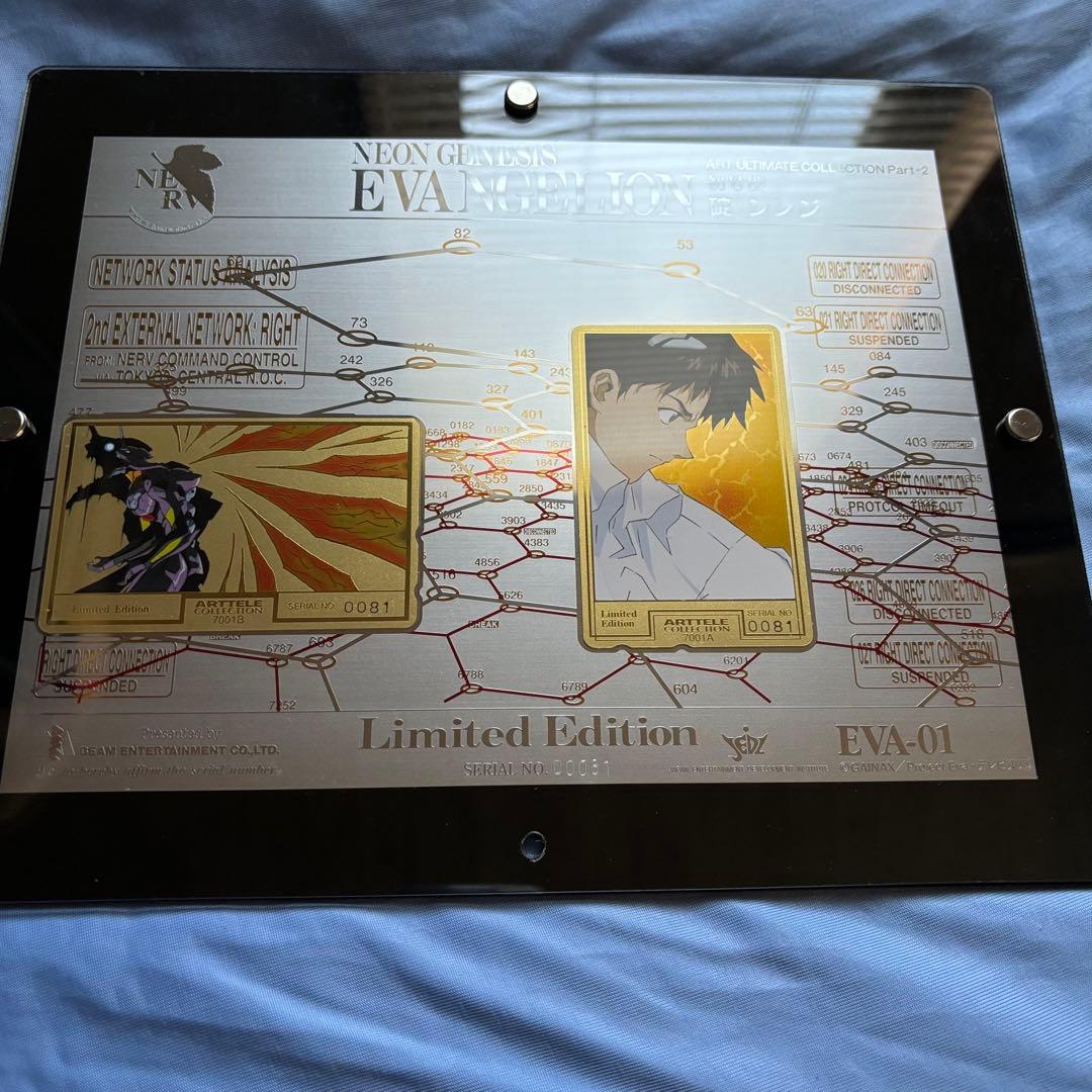 希少 レア エヴァンゲリオン 限定 トレーディングカード シリアル