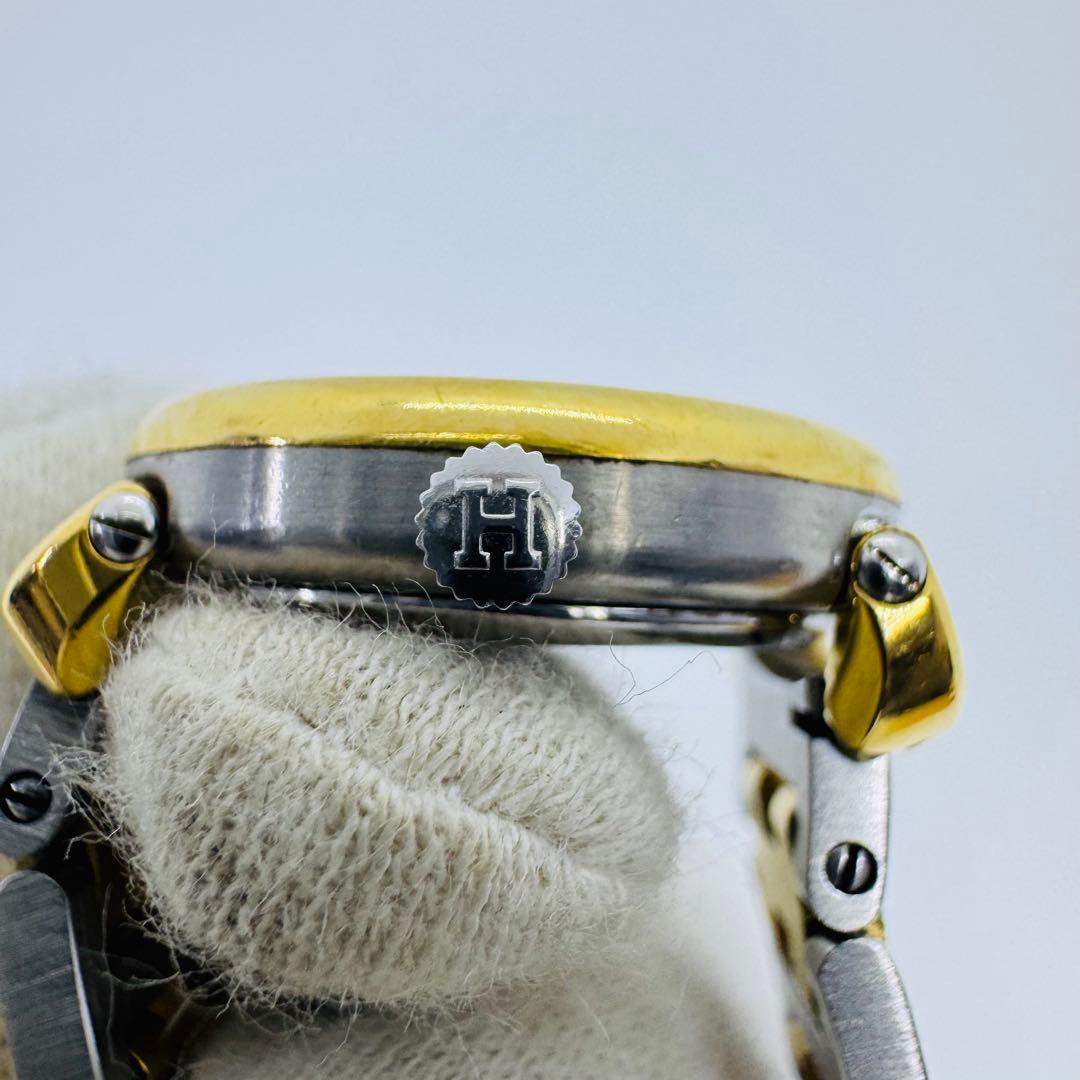 ✨HERMES✨エルメス✨プルマン✨ホワイト文字盤✨コンビ✨レディース✨腕時計✨