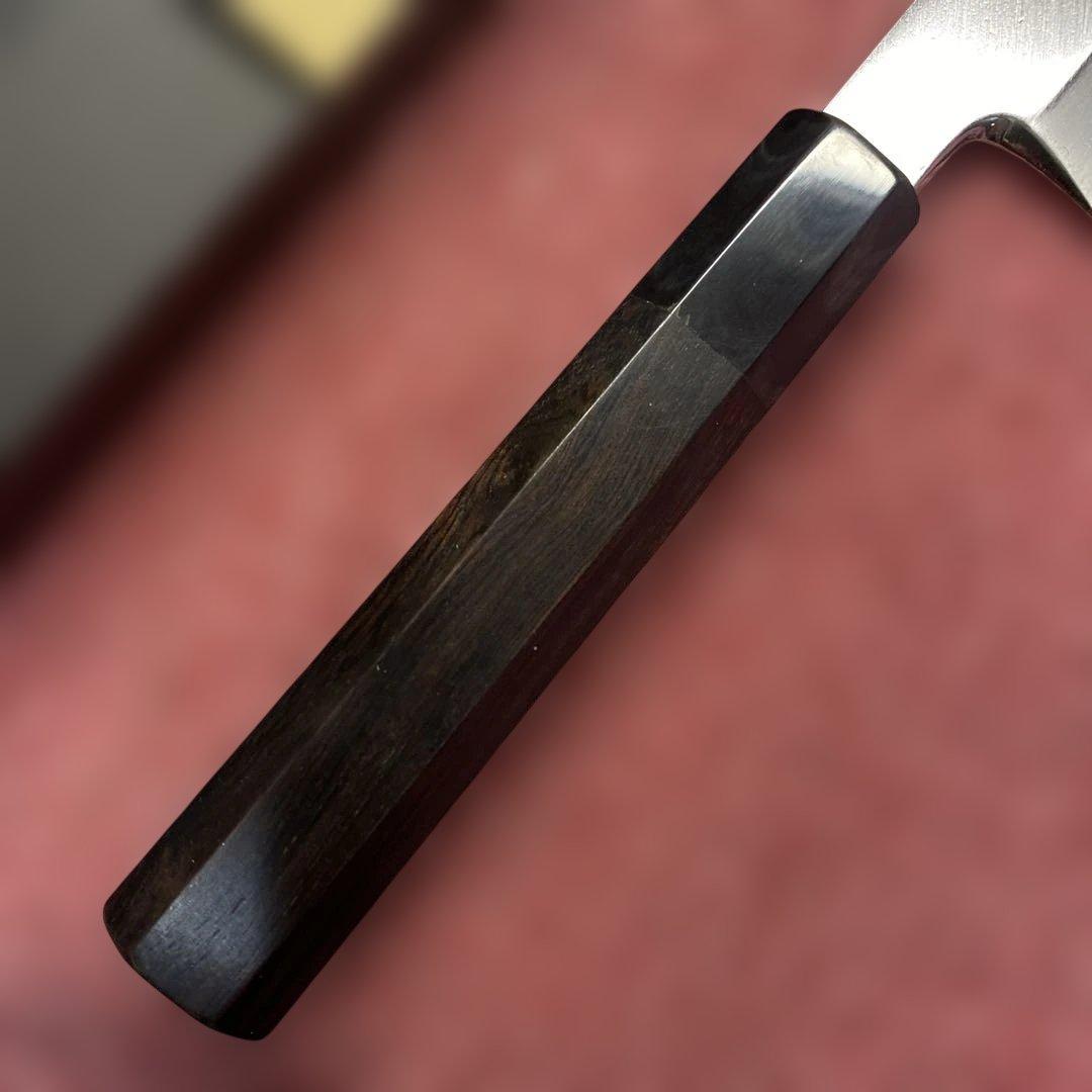 銀三　鎌薄刃包丁　210㎜ 7寸