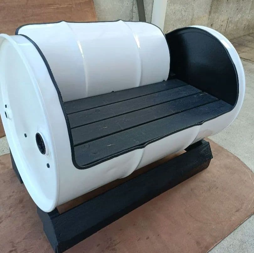 受注生産品！ドラム缶remakeソファ‼️