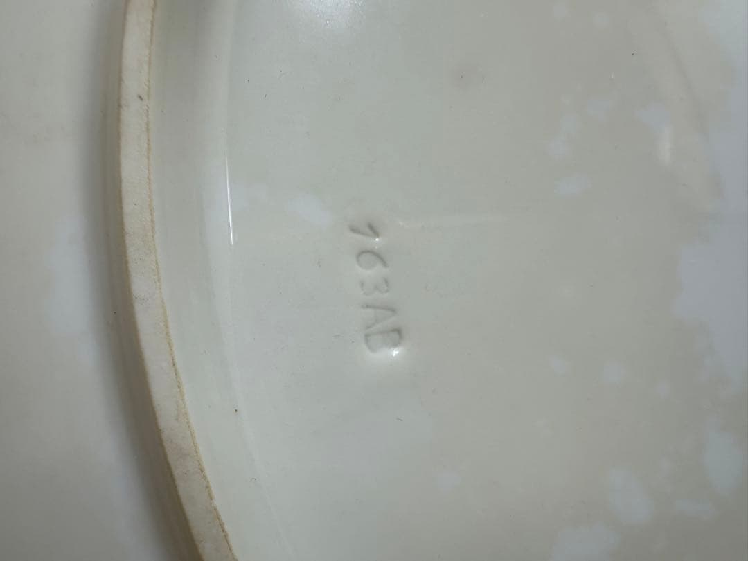 【K-214】【ジャンク】マイセン　陶器製　壁掛け時計