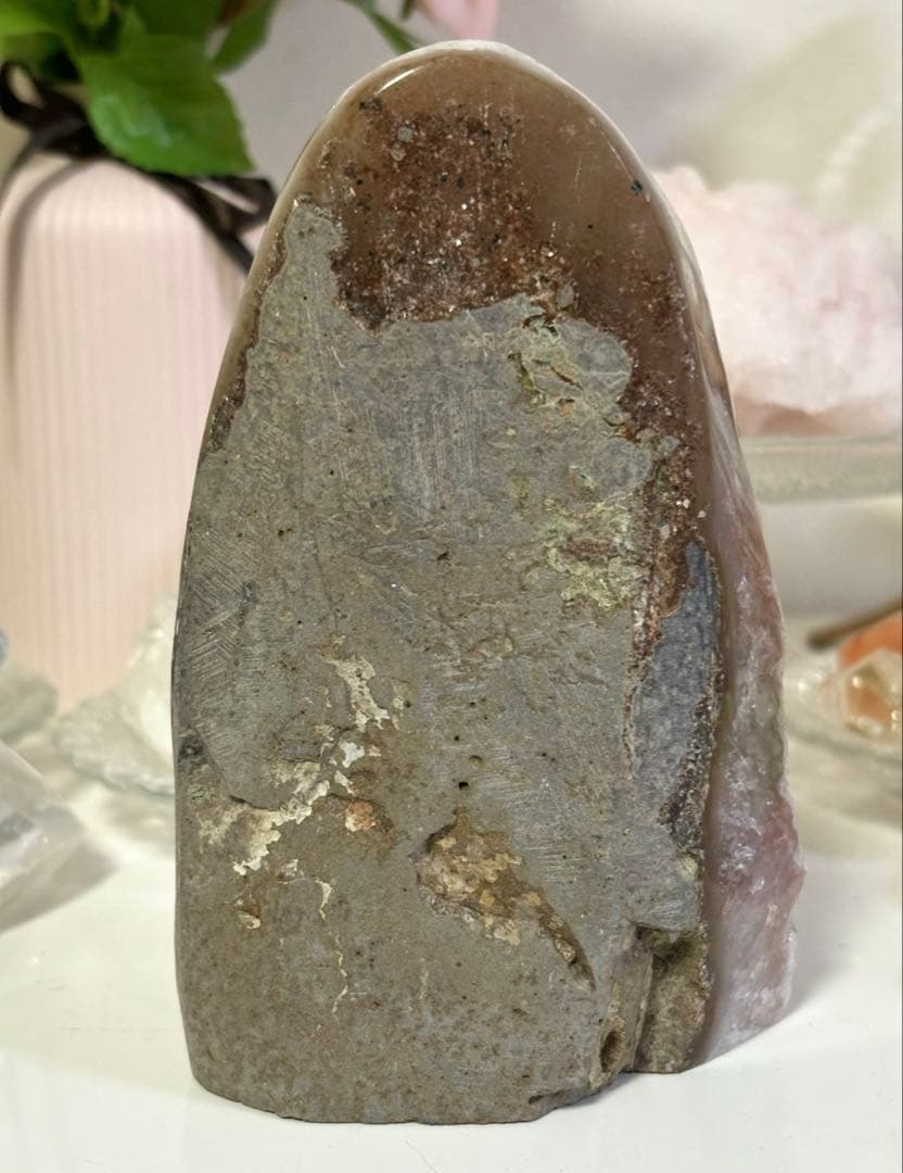 レア　高品質　ピンクパープルアメジスト　BIGドーム　キラキラ