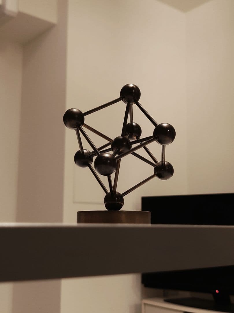 スペースエイジ　ミッドセンチュリー アトミウム彫刻ブリュッセル 1958年製