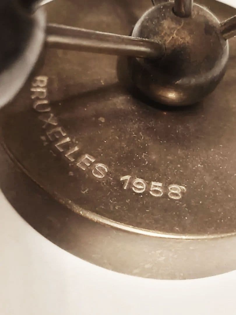 スペースエイジ　ミッドセンチュリー アトミウム彫刻ブリュッセル 1958年製