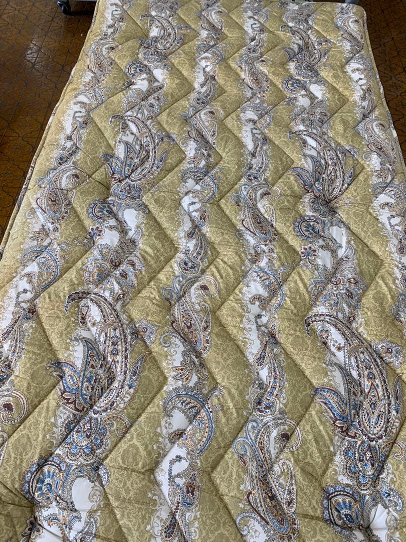 西川合繊入り羊毛敷布団(体圧分散)シングル