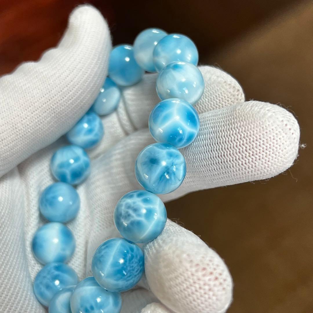 最高級　ラリマーブレスレット　満足間違いなし　5