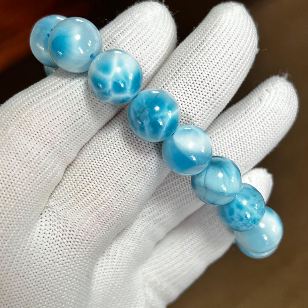 最高級　ラリマーブレスレット　満足間違いなし　5