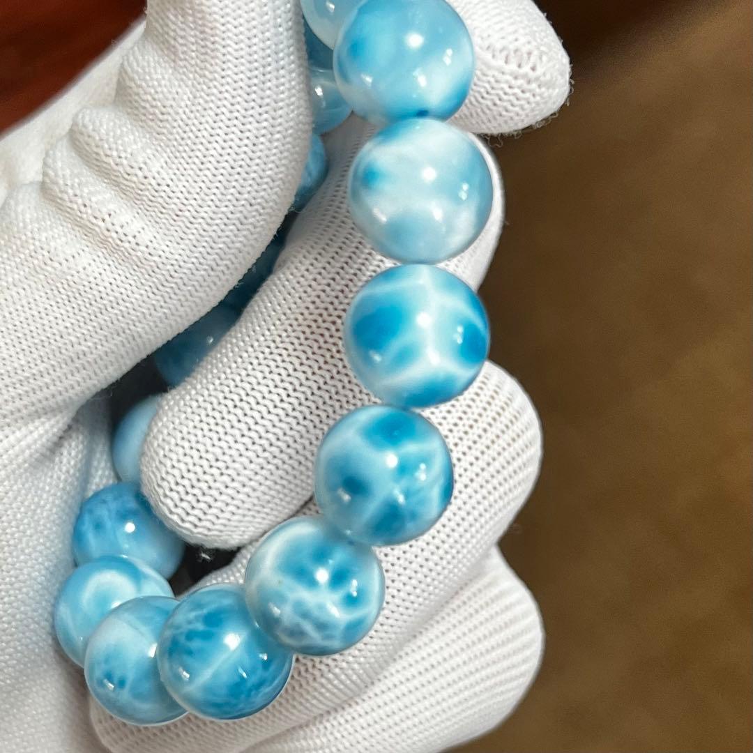 最高級　ラリマーブレスレット　満足間違いなし　5