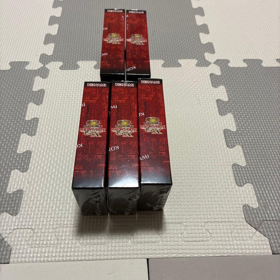 KONAMI LIMITED PACK オシリスレッド 未開封BOX 5BOX - メルカリ