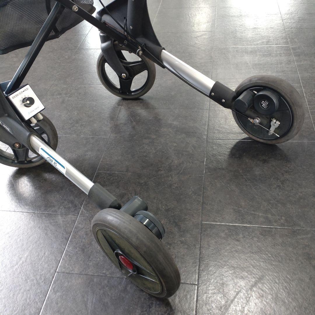 【四輪歩行車 ナイスウォーカー】動作確認済 安全性向上 速度制御機能