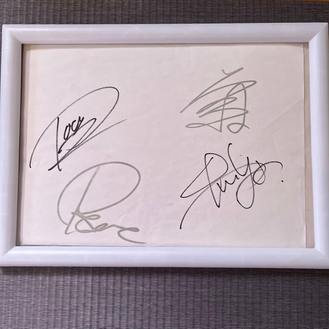 うさ。様専用 ONE OK ROCK 直筆サイン - メルカリ