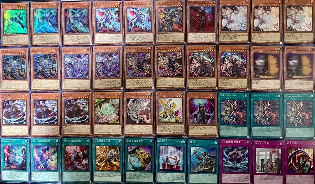 DK K9VSデッキ 本格構築 K9 VS ヴァンキッシュソウル - メルカリ