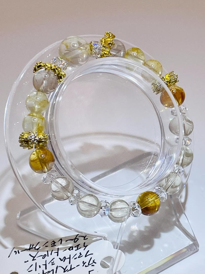 【ゴールデンヒーラー/ヴィーナスルチル/ファントムシトリン etc】内径15cm