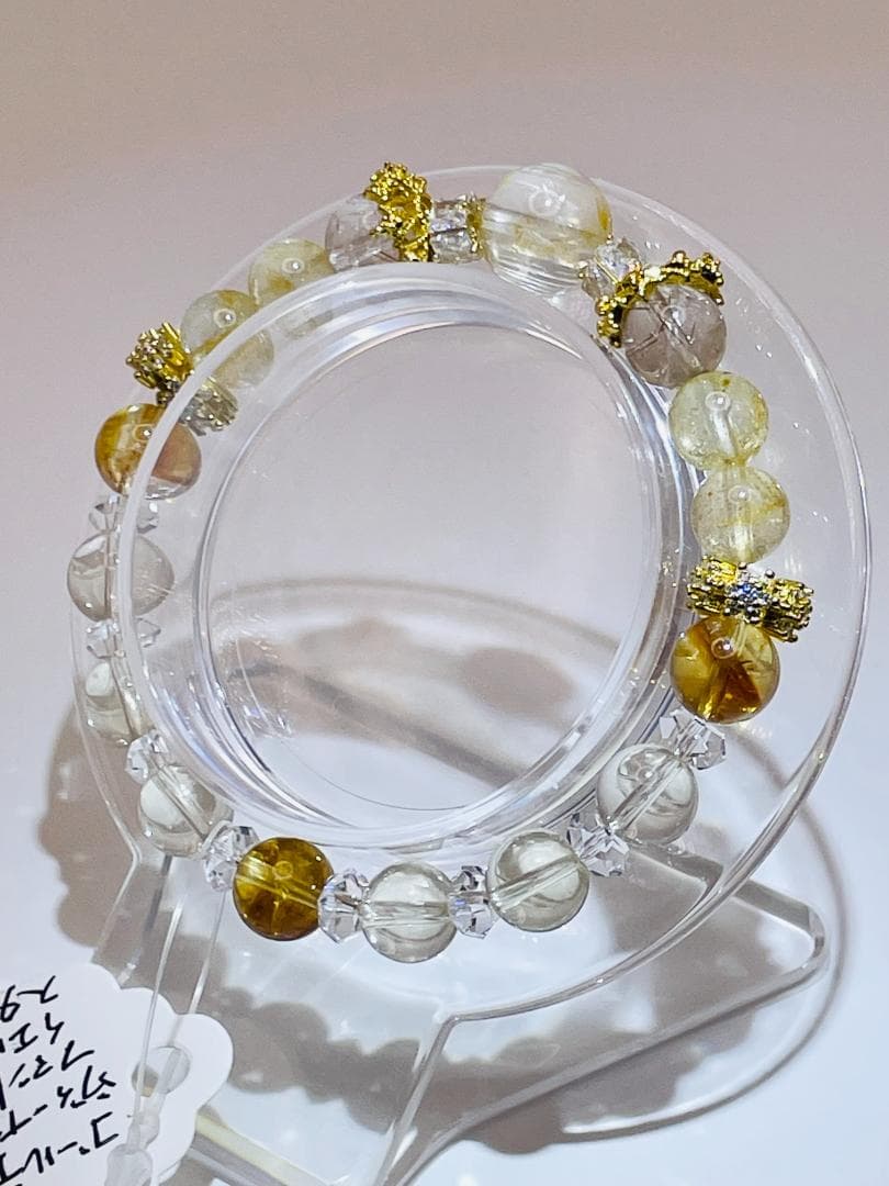 【ゴールデンヒーラー/ヴィーナスルチル/ファントムシトリン etc】内径15cm