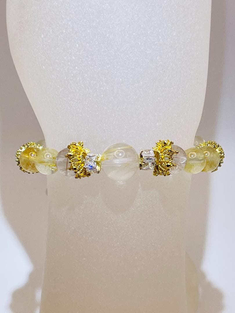 【ゴールデンヒーラー/ヴィーナスルチル/ファントムシトリン etc】内径15cm