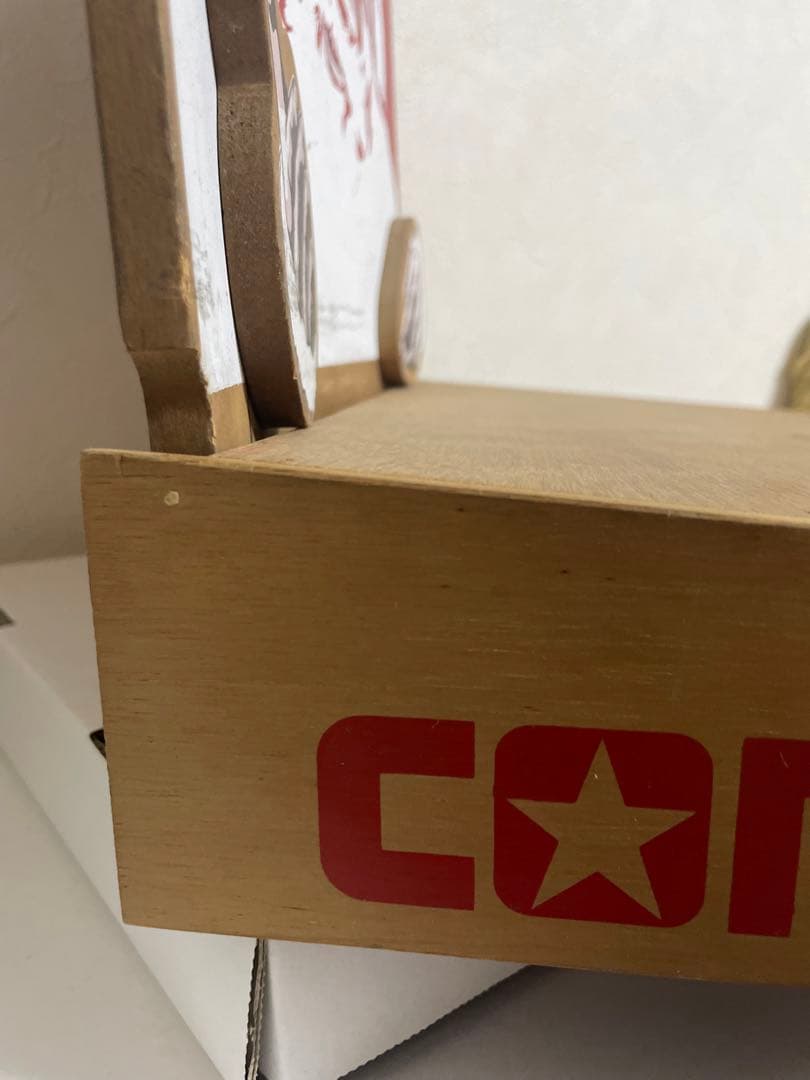 コンバース　converse クリスマス　木製　インテリア　サンタ　ヴィンテージ