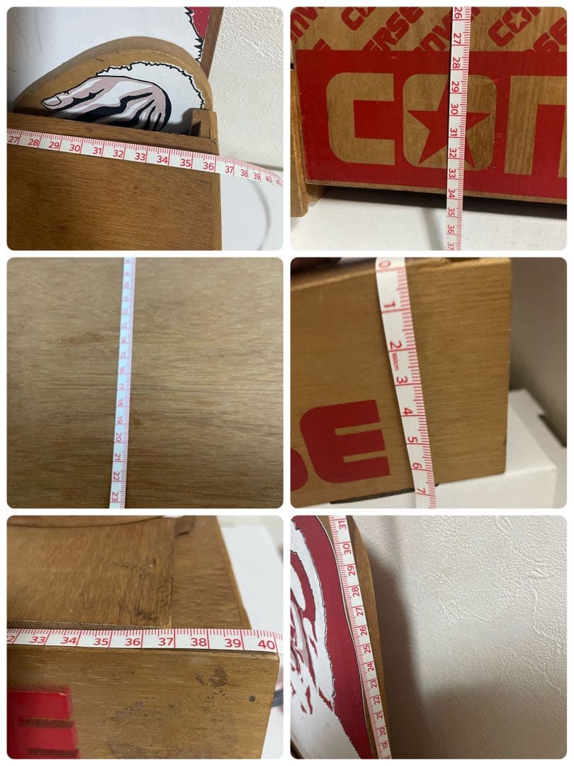 コンバース　converse クリスマス　木製　インテリア　サンタ　ヴィンテージ