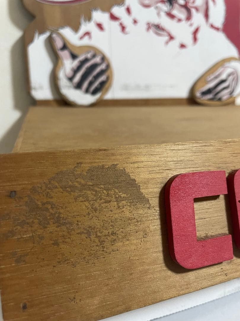 コンバース　converse クリスマス　木製　インテリア　サンタ　ヴィンテージ