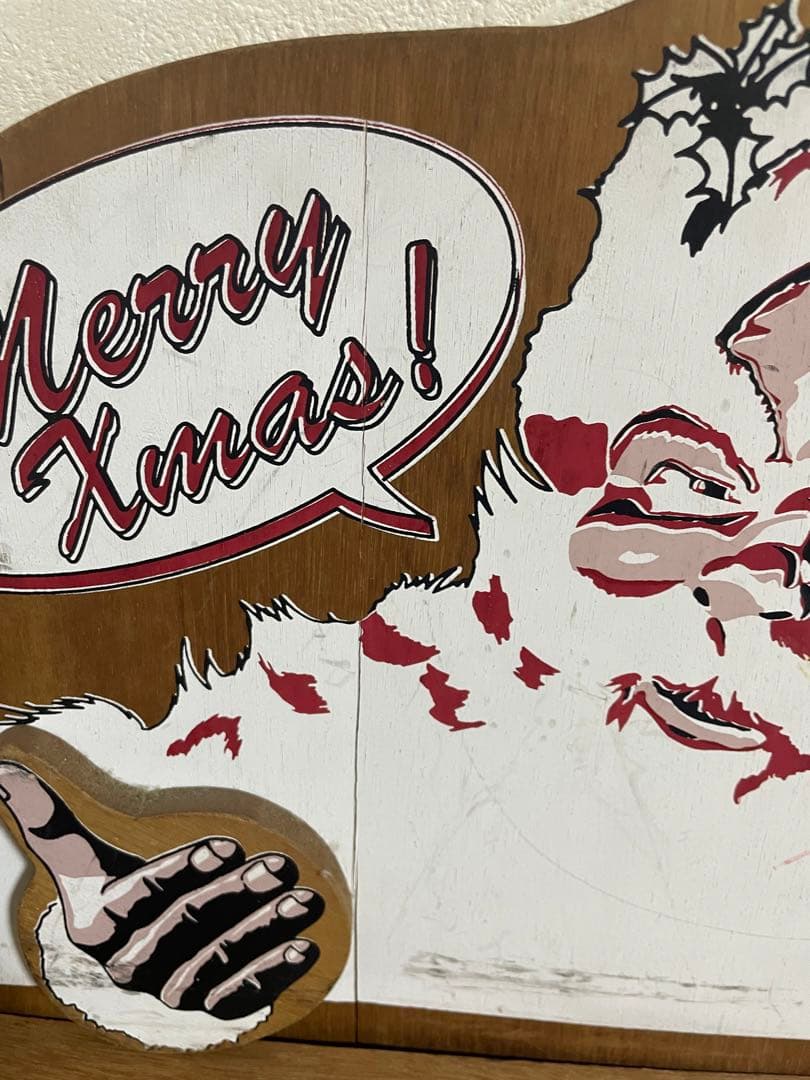 コンバース　converse クリスマス　木製　インテリア　サンタ　ヴィンテージ