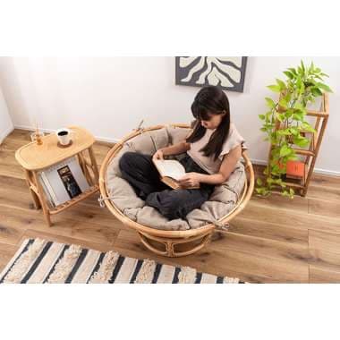 【メーカー直送】東谷 NS-537BEネストサークルチェア　　 ベージュ