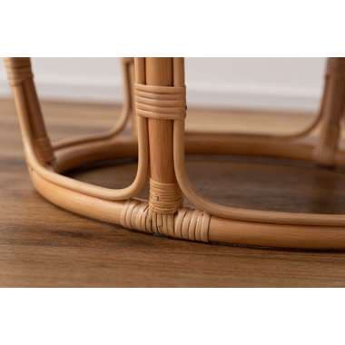 【メーカー直送】東谷 NS-537BEネストサークルチェア　　 ベージュ